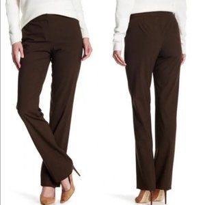 LAFAYETTE 148• Italian Stretch Wool Straight Leg Menswear Trouser Pant Sz 8